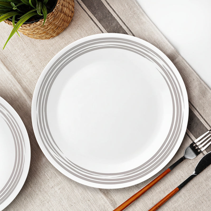 Assiette à salade de 8,5 po – Argent brossé