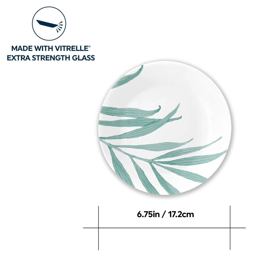 Assiette à amuse-gueules de 17,14 cm – Palmier tropical