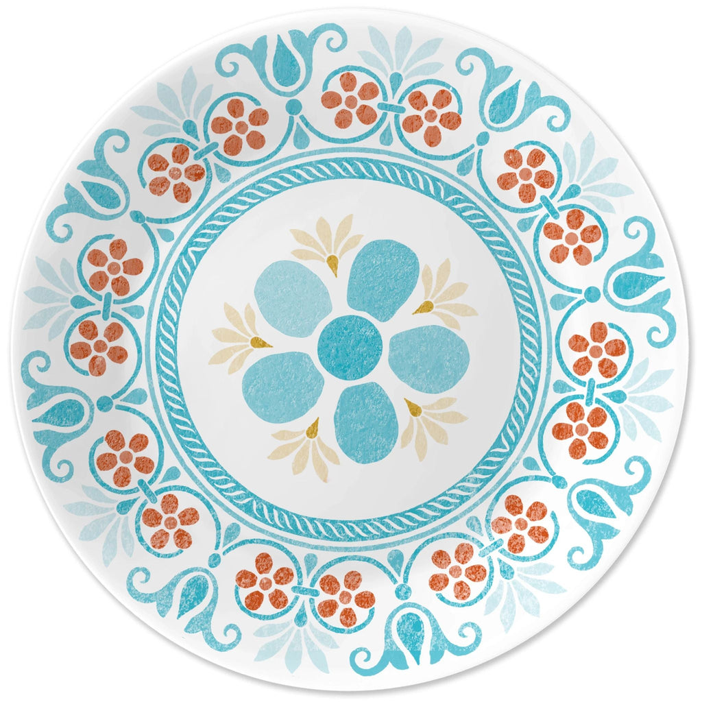 Assiette à apéritif 17 cm – Carreaux Mexicains Floraux