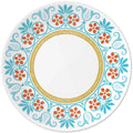 Assiette à salade de 21,5 cm – Motif floral carreau mexicain