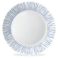 Assiette plate de 26 cm – Fleurs bleues côtières