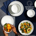 Assiette à salade de 21,5 cm – Dentelle bleu marine