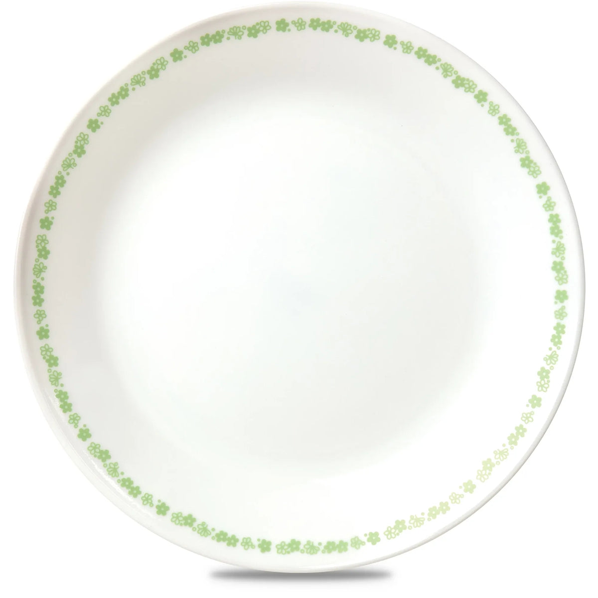 Assiette à salade de 21,6 cm – Marguerite rétro verte