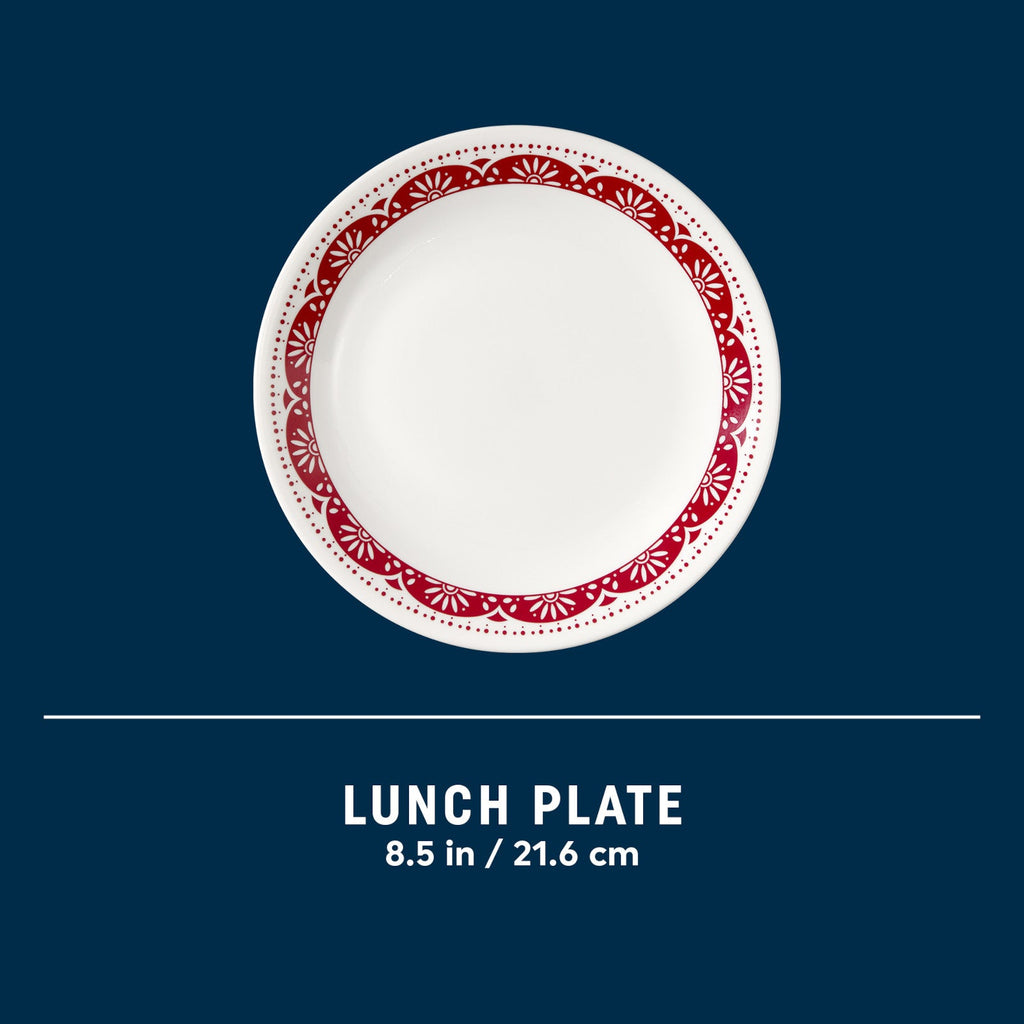 Assiette à Salade de 21,5 cm – Éclat de framboise