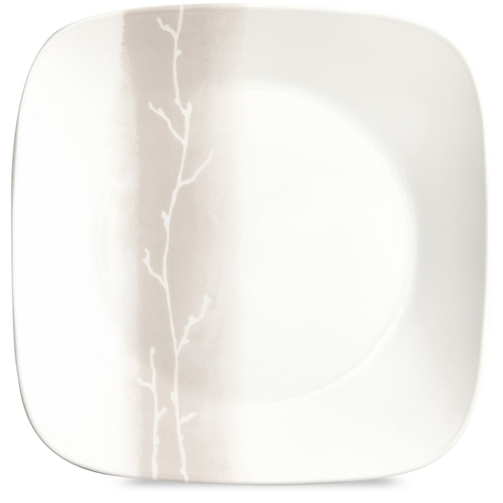 Assiette carrée de 26,7 cm – Brume du bosquet