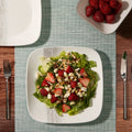 Assiette carrée de 26,7 cm – Brume du bosquet