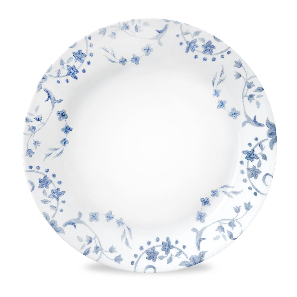Assiette plate 26 cm – Bleu botanique