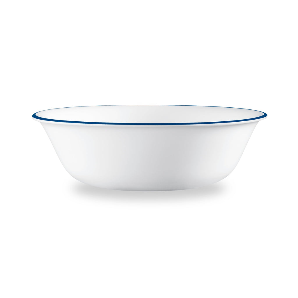 Bol à céréales 18 oz – Motif botanique bleu