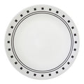 Assiette à apéritif 17 cm – Géométrique Noir