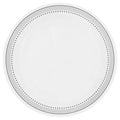 Assiette plate de 26 cm – Bandes grises