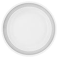 Assiette à salade de 21,6 cm – Bordures grises