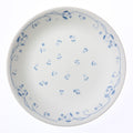 Assiette à salade 21,6 cm – Fleurs bleues et blanches