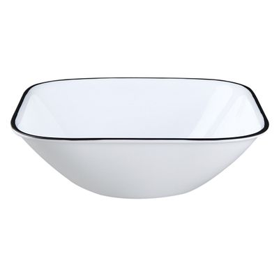 Bol à céréales de 650 ml – Lignes noires et blanches