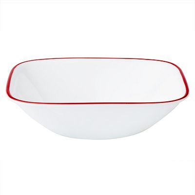 Bol à trempette et condiments de 295 ml – Bordure rouge